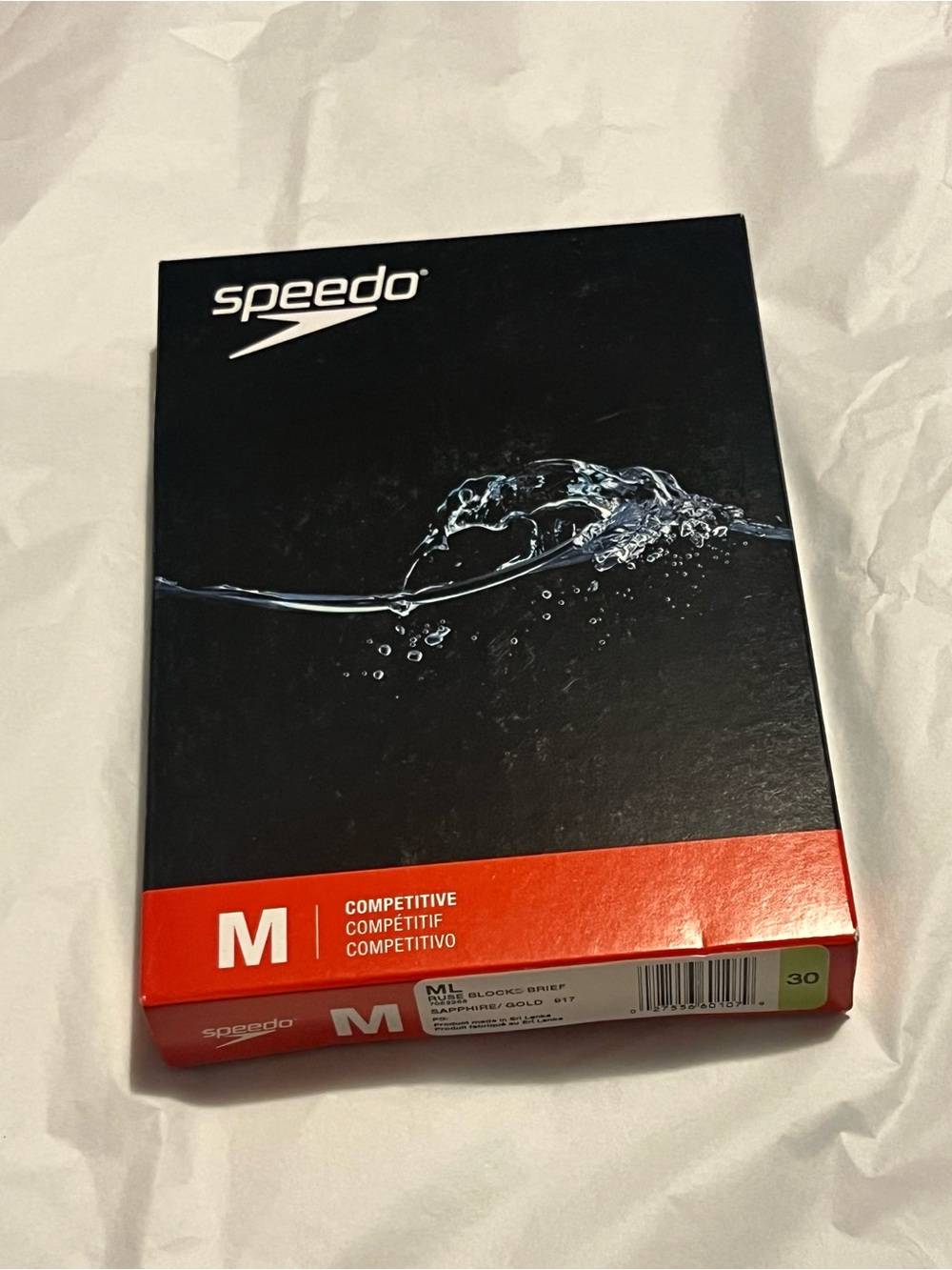 Men’s Speedo Competitive Swimwear ~ Size 30
